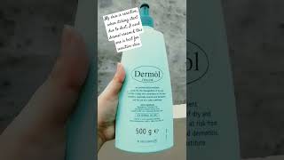 Dermol creamfor my sensitive skin Use before doc recommendation taqvlog viralshorts skincare [upl. by Asiela877]