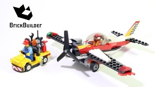 LEGO CITY 60019 Stunt Plane Speed Build for Collectors  Collection Airport 2127 [upl. by Alletsirhc301]