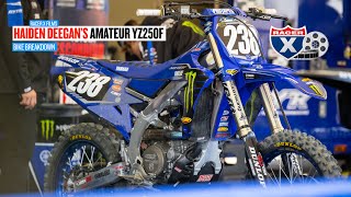 Inside Haiden Deegans Amateur SX Futures YZ250F  Racer X Films [upl. by Lizzy]