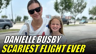 OutDaughtered  Danielle Busbys TERRIFYING Flight Experience Thought The Plane Was GOING DOWN [upl. by Schnurr]