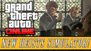 GTA 5 ONLINE  Custom quotHeist Simulatorquot Online  Capture Mode quotPacific Bank Heistquot Mission GTA 5 [upl. by Nothgierc]