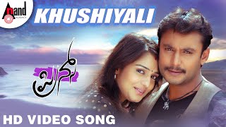 Prince  Khushiyali  HD Video Song  Darshan  Nikitha  Jennifer Kotwal  VHarikrishna [upl. by Ahsiekrats473]