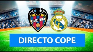 SOLO AUDIO Directo del Levante 12 Real Madrid en Tiempo de Juego COPE [upl. by Onairpic]