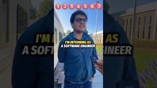 Advice to get the internship as a SOFTWARE ENGINEER  shorts ytshorts techjobsin2minutes [upl. by Lenwood]