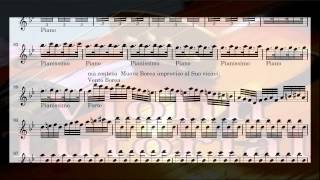 Vivaldi The four seasons Summer violin sheet music [upl. by Georgie]