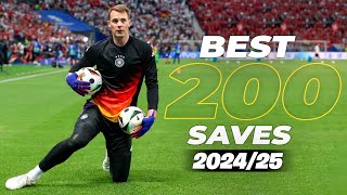 Best 200 Goalkeeper Saves 202425 HD [upl. by Cloris]