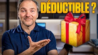 Les secrets de la déductibilité des cadeaux daffaires  🎁 [upl. by Sokim]