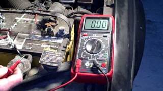 Testing For Current Drain That Runs Down Car Battery [upl. by Atinram672]