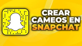 Cómo Crear Cameos en Snapchat [upl. by Rachele]