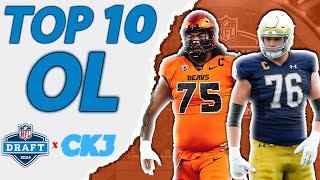 The Top 10 Offensive Linemen In The 2024 NFL Draft [upl. by Jos]