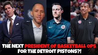 Possbile candidates for the Detroit Pistons basketball of operations job [upl. by Vez41]