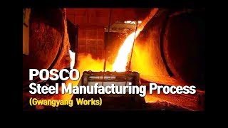 How POSCO Steel is Made Gwangyang Steelworks [upl. by Shig260]