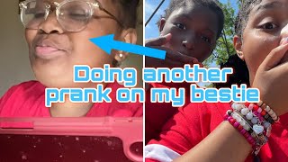 Doing a prank on bestie  interrupting her and being mean to her   stay tuned for my next video [upl. by Kwan]