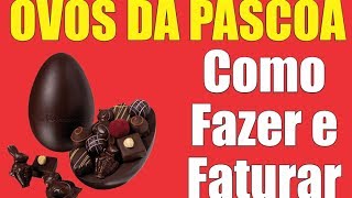 Fazer Ovo de Páscoa  Ganhe Dinheiro em Casa [upl. by Bandur]