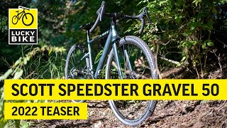 SCOTT SPEEDSTER GRAVEL 50 2022 TEASER  Perfektes Gravelbike für den Einstieg [upl. by Elumas]