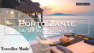 A secret paradise  Welcome to Porto Zante Villas amp Spa  LUXETV [upl. by Ymmot430]