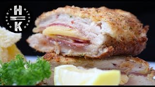 Super Quick Chicken Cordon Bleu  Hasteskitchen [upl. by Otti]