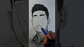 Unique drawing trick 😍❤️✍️ art artist cartoon drawing satisfying paint anime shorts bumrah [upl. by Eixel]