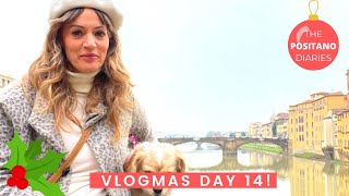 FLORENCE AT CHRISTMAS TIME amp BIG WAVES IN POSITANO  Vlogmas EP 15 [upl. by Eedyak]