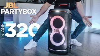 JBL Partybox Stage 320  Jetzt wird es WILD  Bass Test [upl. by Webb115]