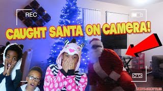 WE CAUGHT SANTA CLAUS ON CAMERA SKITS4SKITTLES [upl. by Maccarthy]