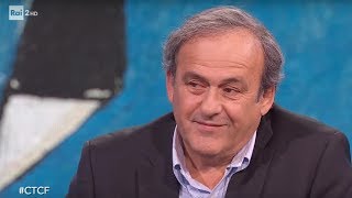 Michel Platini  Che tempo che fa 17112019 [upl. by Tony]