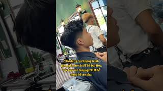 Kiểu tóc Ivy League dành cho khuôn mặt góc cạnh  TIM BARBERSHOP [upl. by Airtemed]