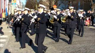 Revelj Karlskrona 1 maj 2017 Marinens Musikkår [upl. by Ratha]