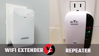 Wifi Extender vs Repeater [upl. by Hallette]