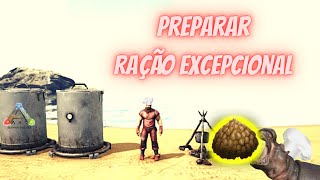 Como Preparar Ração Excepcional  Exceptional Kibble  Ark Survival Evolved [upl. by Johm510]