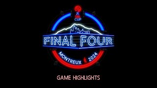 Fribourg Olympic vs Vevey Riviera Basket  Game Highlights [upl. by Tammany]