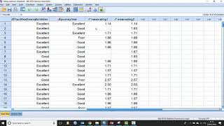 How to combine variables in SPSS Statistics [upl. by Zetroc]