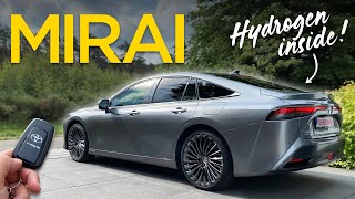 NEW Toyota Mirai  HYDROGEN car 182 hp  POV drive amp walkaround  ASMR  4K [upl. by Leugimesoj]