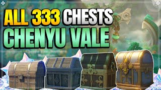 ALL Chest Locations in Chenyu Vale  Liyue 44  In Depth Follow Along 【Genshin Impact】 [upl. by Herminia]