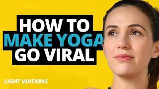 How YOGA WITH ADRIENE Went VIRAL  Adriene Mishler amp Light Watkins  podcast [upl. by Lymann]