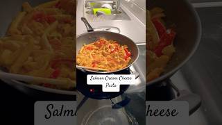 Salmon Cream Cheese Pasta  easyrecipes pasta quickrecipes [upl. by Diana]