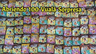 ABRIENDO 100 VUALÁ SORPRESA DE BOB ESPONJA [upl. by Dumm]