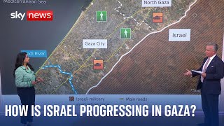 IsraelGaza war How is Israels ground offensive progressing [upl. by Jurdi]