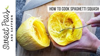 How to Cook Spaghetti Squash the EASY way [upl. by Nnaid818]