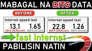 New APN for DITO Sim Fast Internet  Highspeed DATA Settings 2024 [upl. by Nnyltiak]