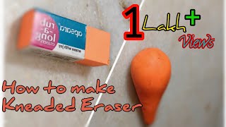 How to make Kneaded Eraser Eraser Clay [upl. by Nuhsed]