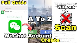 Full Guide How To Create WeChat Account In India  How To Create WeChat Account In 2024 [upl. by Mailli667]