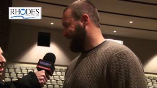 Ben Roethlisberger Interview after His Dad Ken was inducted into the Elida Hall of Fame [upl. by Lemmueu718]