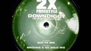 Det amp Skibadee Present 2x Freestyle  Downdiggy Shy FX Remix [upl. by Einafets]