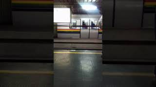 Metro de Caracas Línea 1 Tren CAF Renovado saliendo de Chacaíto Destino Palo Verde shorts [upl. by Asilet]