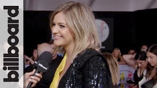 Kelsea Ballerini Reacts to Taylor Swift Political Message amp More at 2018 AMAs  Billboard [upl. by Justin]