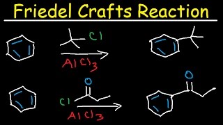 Friedel Crafts Alkylation and Acylation Reaction Mechanism  Electrophilic Aromatic Substitution [upl. by Dasie]