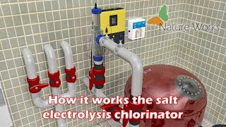 How it works the salt electrolysis chlorinator [upl. by Yniar]