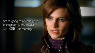 Stana Katic amp Nathan Fillions Canadian accents in Castle [upl. by Burg]