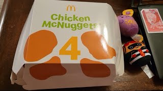 McDonalds Chicken McNuggets Christmas Stockings unboxings mcdonalds [upl. by Anauqal]